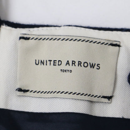 パンツ スリムパンツ テーパード ウエストゴム センタープレス ウール 23秋冬 240516