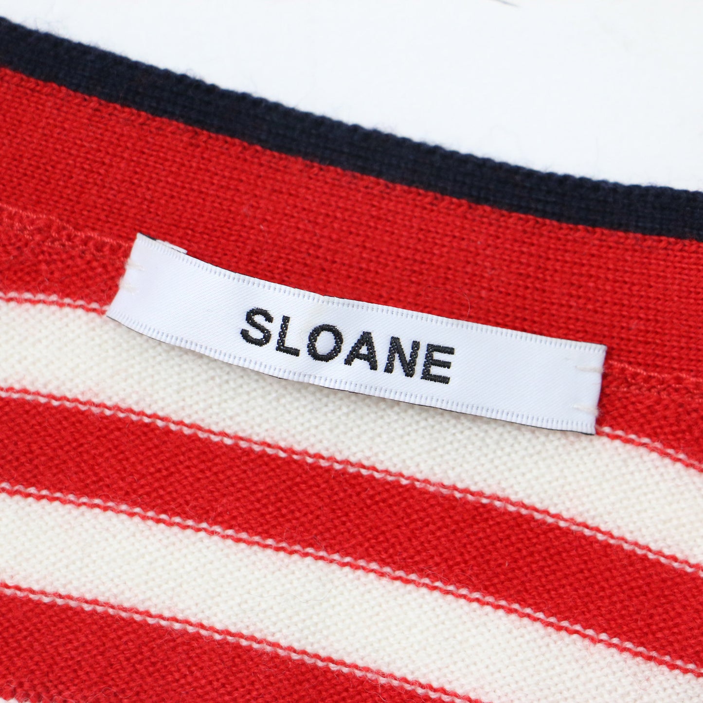 カーディガン ニット Vネック 長袖 ボーダー パイピング ハイゲージ ウール 240501