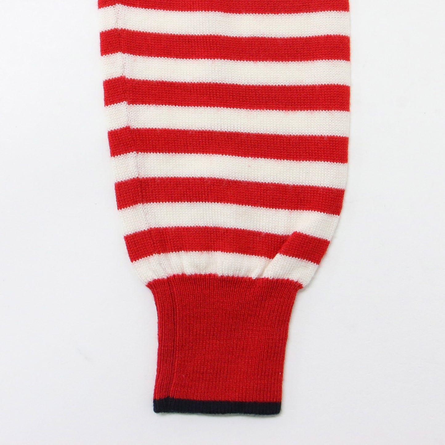 カーディガン ニット Vネック 長袖 ボーダー パイピング ハイゲージ ウール 240501