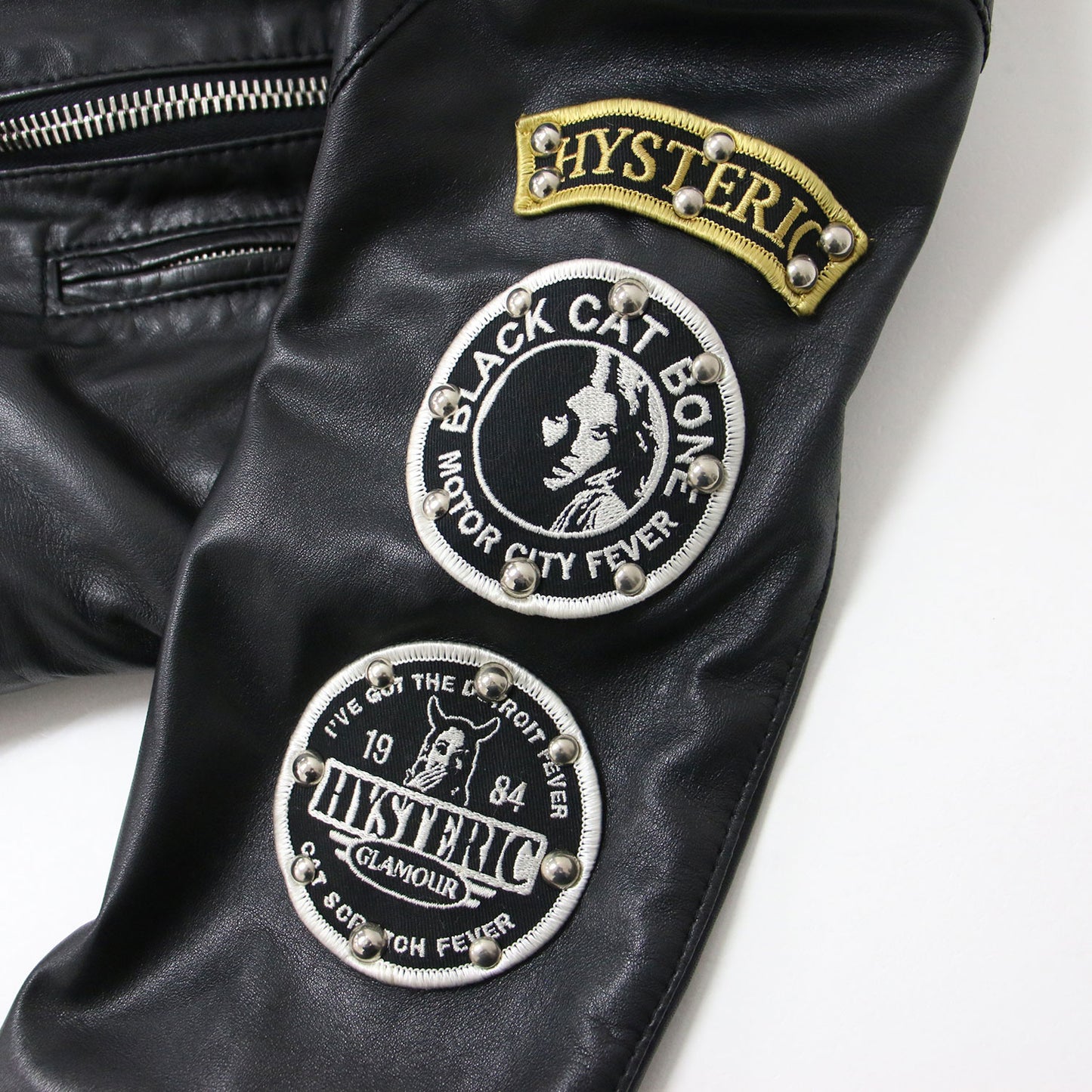 × Lewis Leathers ルイスレザー レザージャケット ライダース ダブル ワッペン スタッズ 羊革 240515