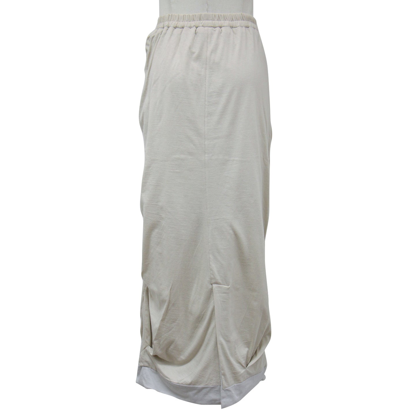 スカート ロング レイヤード タック レイヤード カットソー LAYERED TUCK SKIRT 24春夏 240522