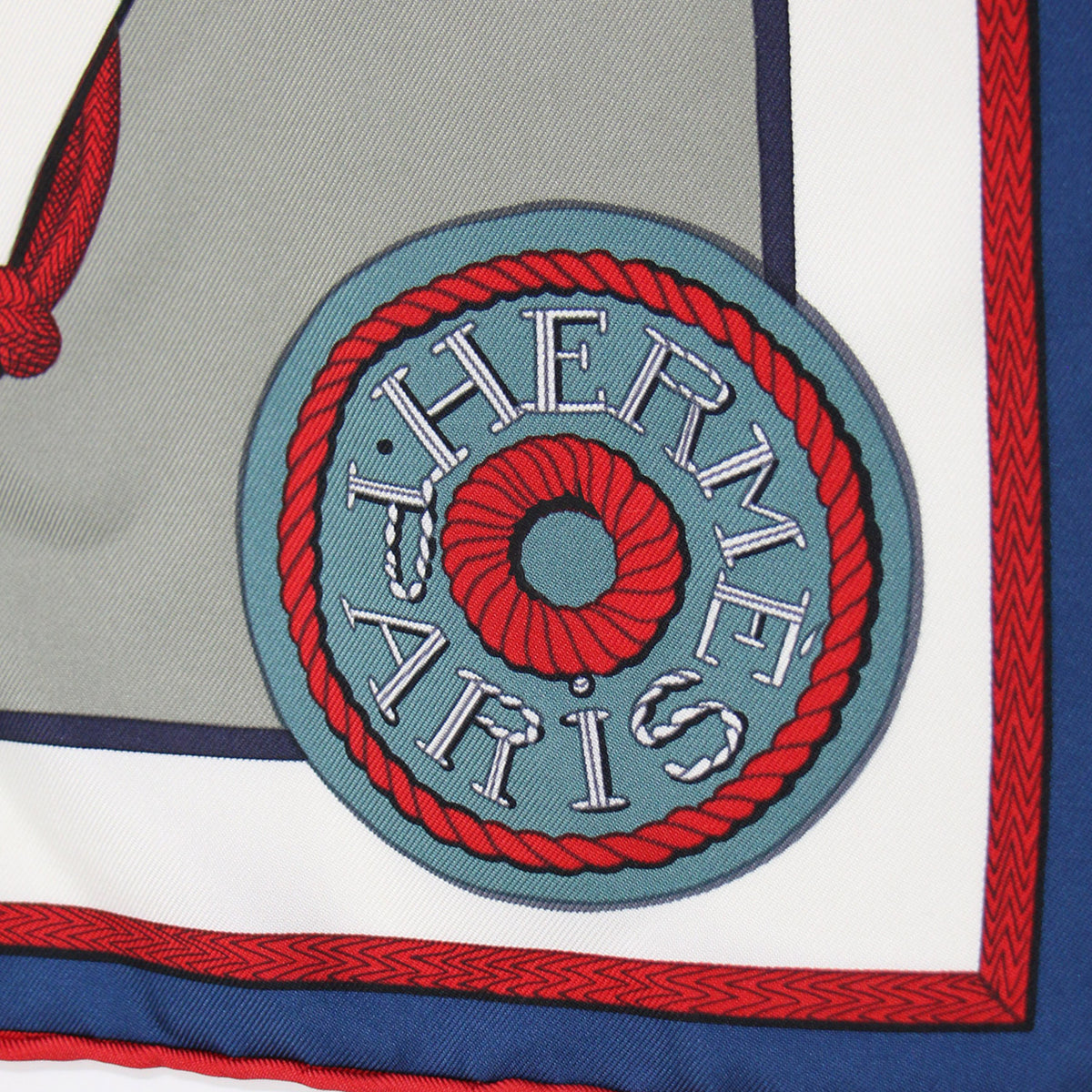 HERMES (エルメス) カレ 90 シルク スカーフ ズアヴとドラゴン Zouaves 