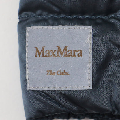 ジャケット ダウン ショート フード フーディー ファスナー ドローストリング キルティング The CUBE ナイロン 240415