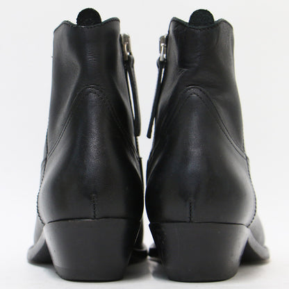 ブーツ ショートブーツ ウエスタンブーツ サイドジップ レザー 240606