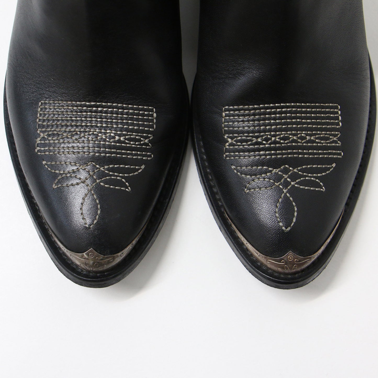 ブーツ ショートブーツ ウエスタンブーツ サイドジップ レザー 240606