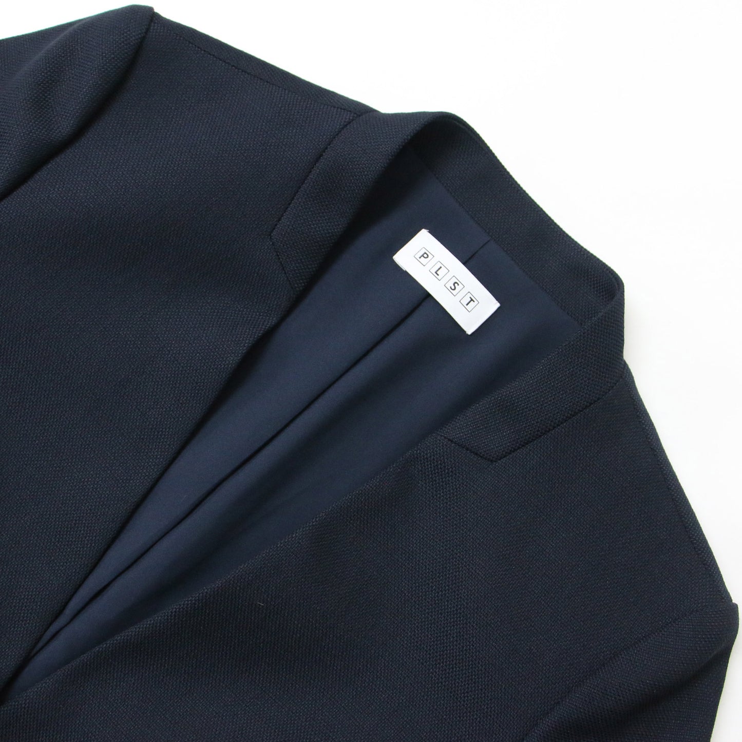 ジャケット スカート セットアップ / スーツ ノーカラー ミディ丈 長袖 ストレッチ 241112