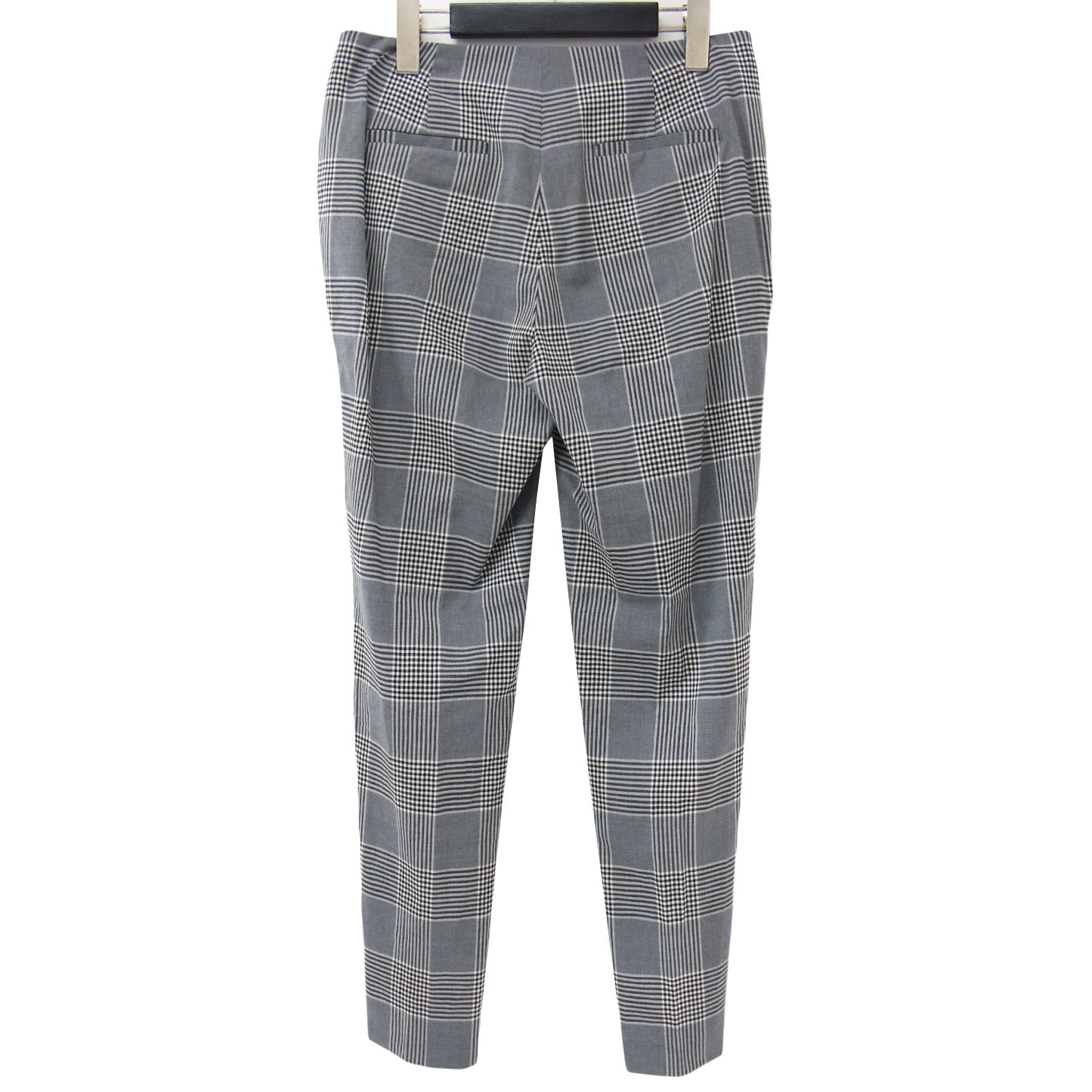 Red Fleece レッドフリース パンツ ロング テーパード チェック スリット ウール ナイロン ポリウレタン 240419