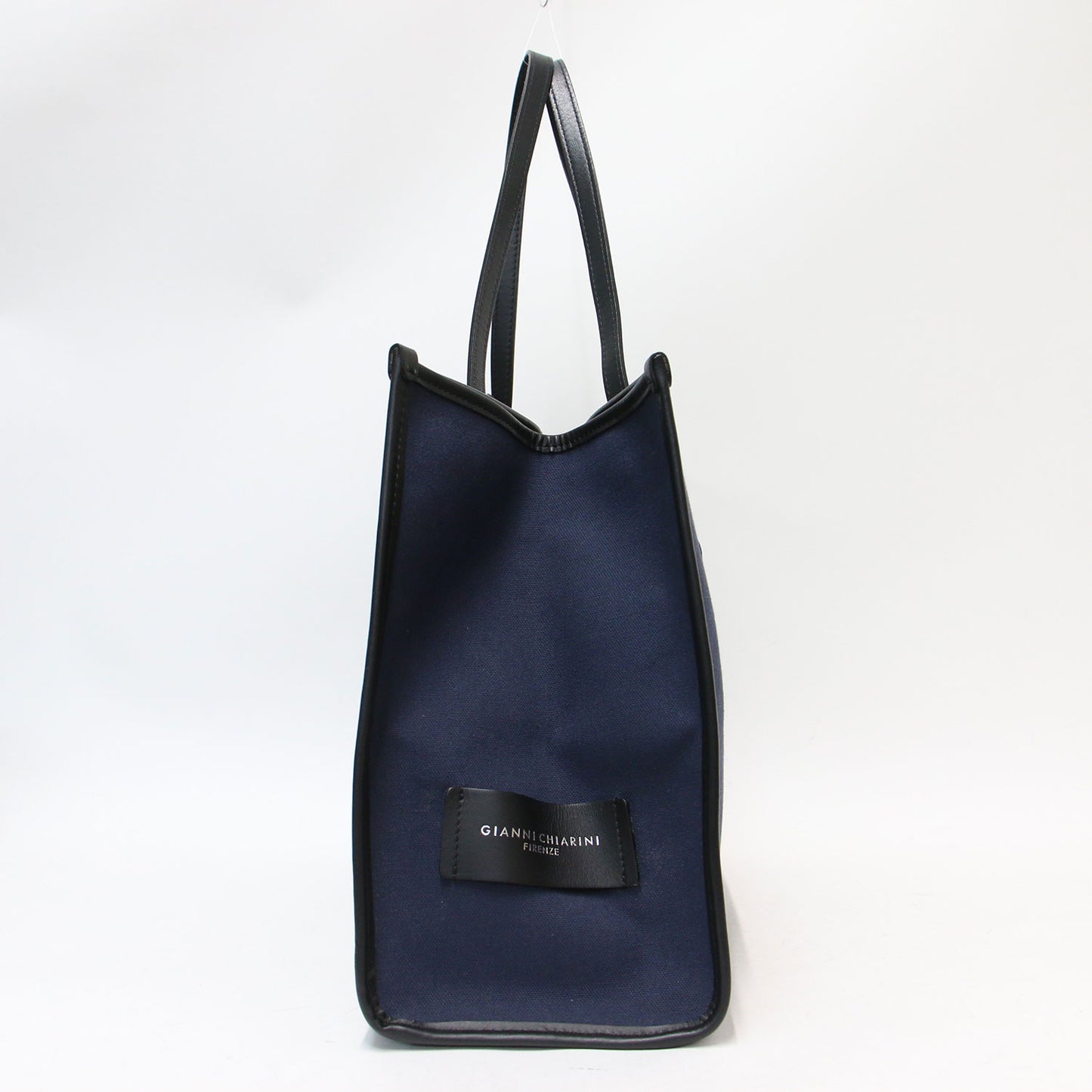 ポーチ付き キャンバス トートバッグ MARCELLA / レザーハンドル 240709