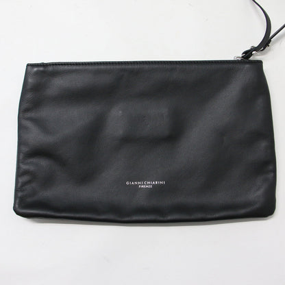 ポーチ付き キャンバス トートバッグ MARCELLA / レザーハンドル 240709