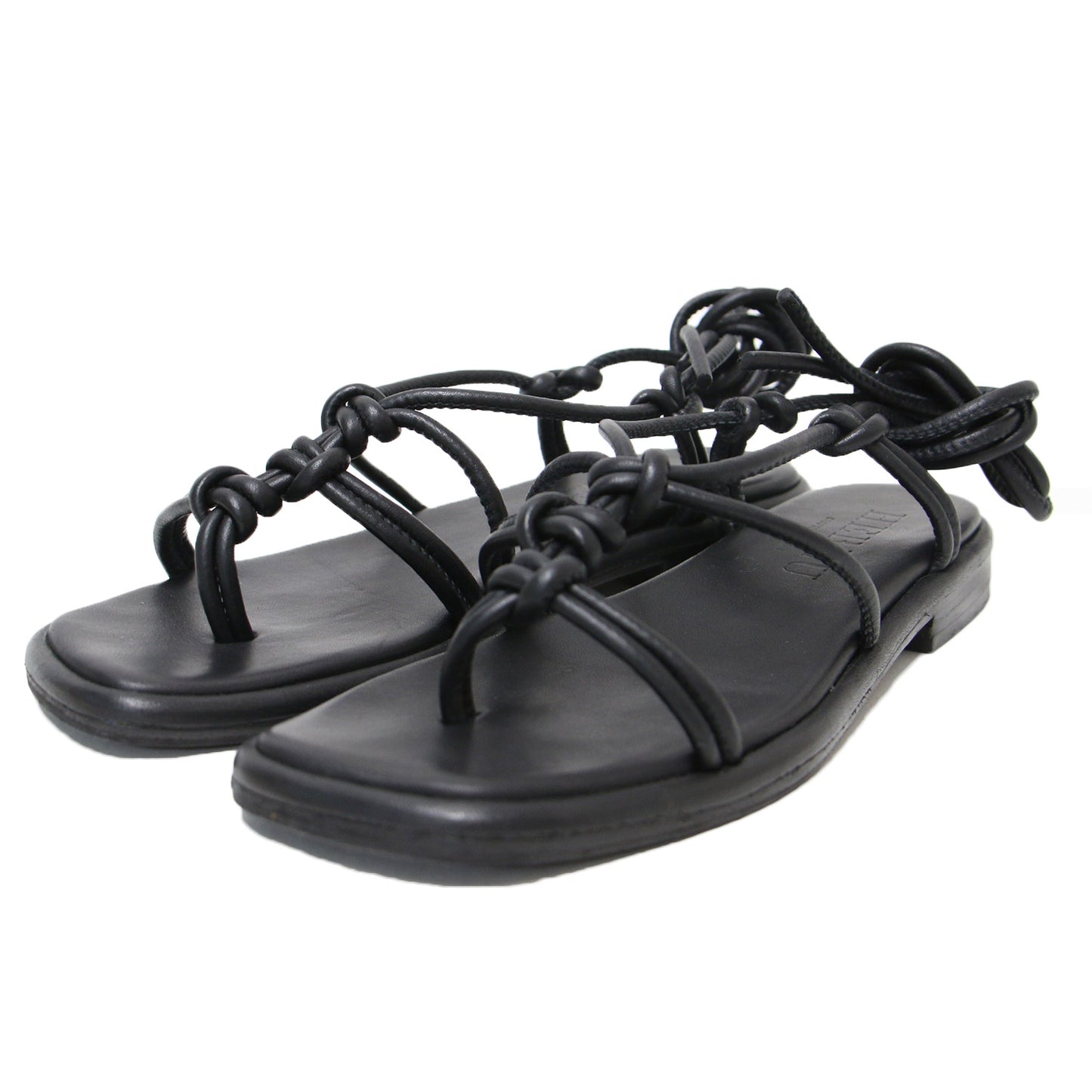 レザー レースアップ フラットサンダル / FERMADA 240620