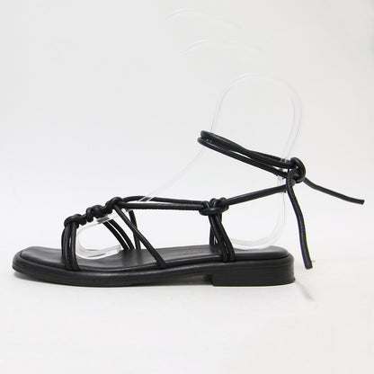 レザー レースアップ フラットサンダル / FERMADA 240620