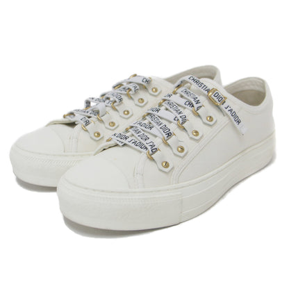 スニーカー レースアップ ローカット キャンバス ロゴ Walk'n Dior 24春夏 240625
