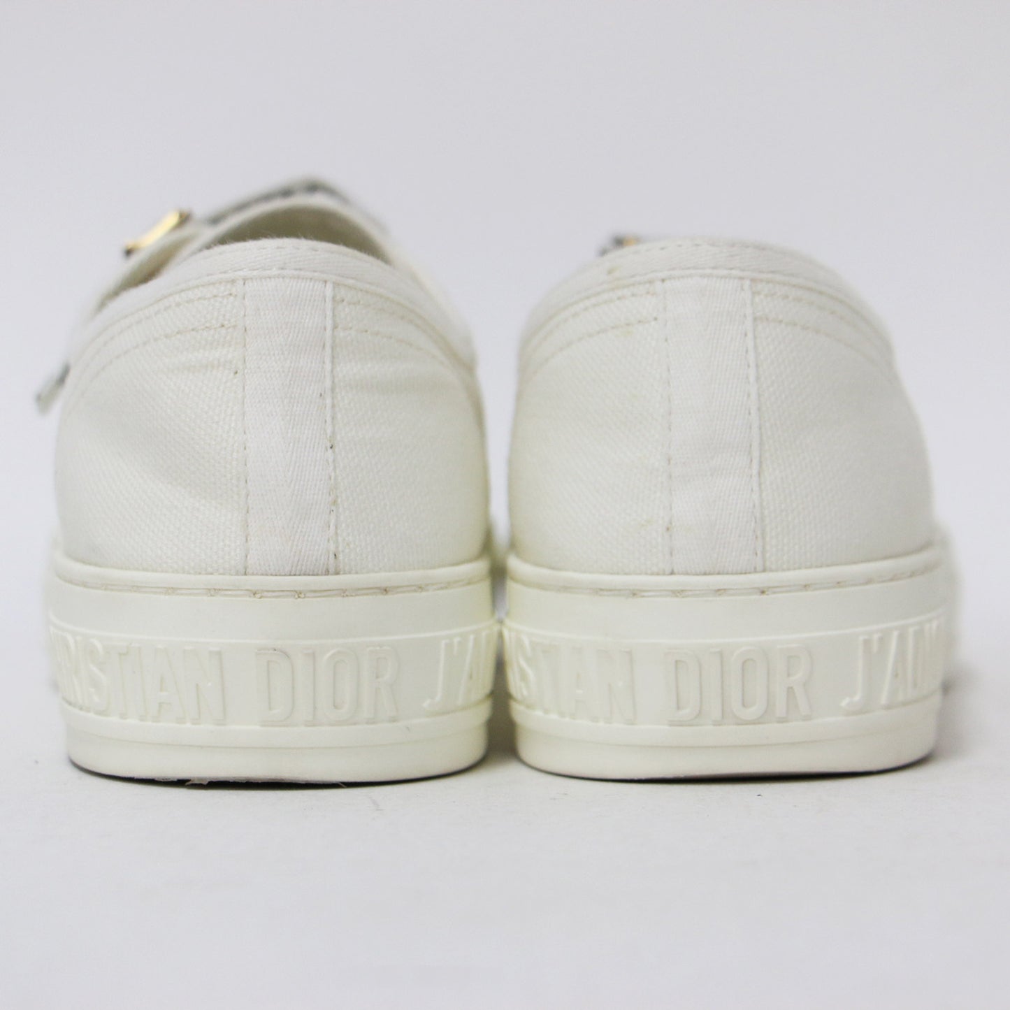 スニーカー レースアップ ローカット キャンバス ロゴ Walk'n Dior 24春夏 240625