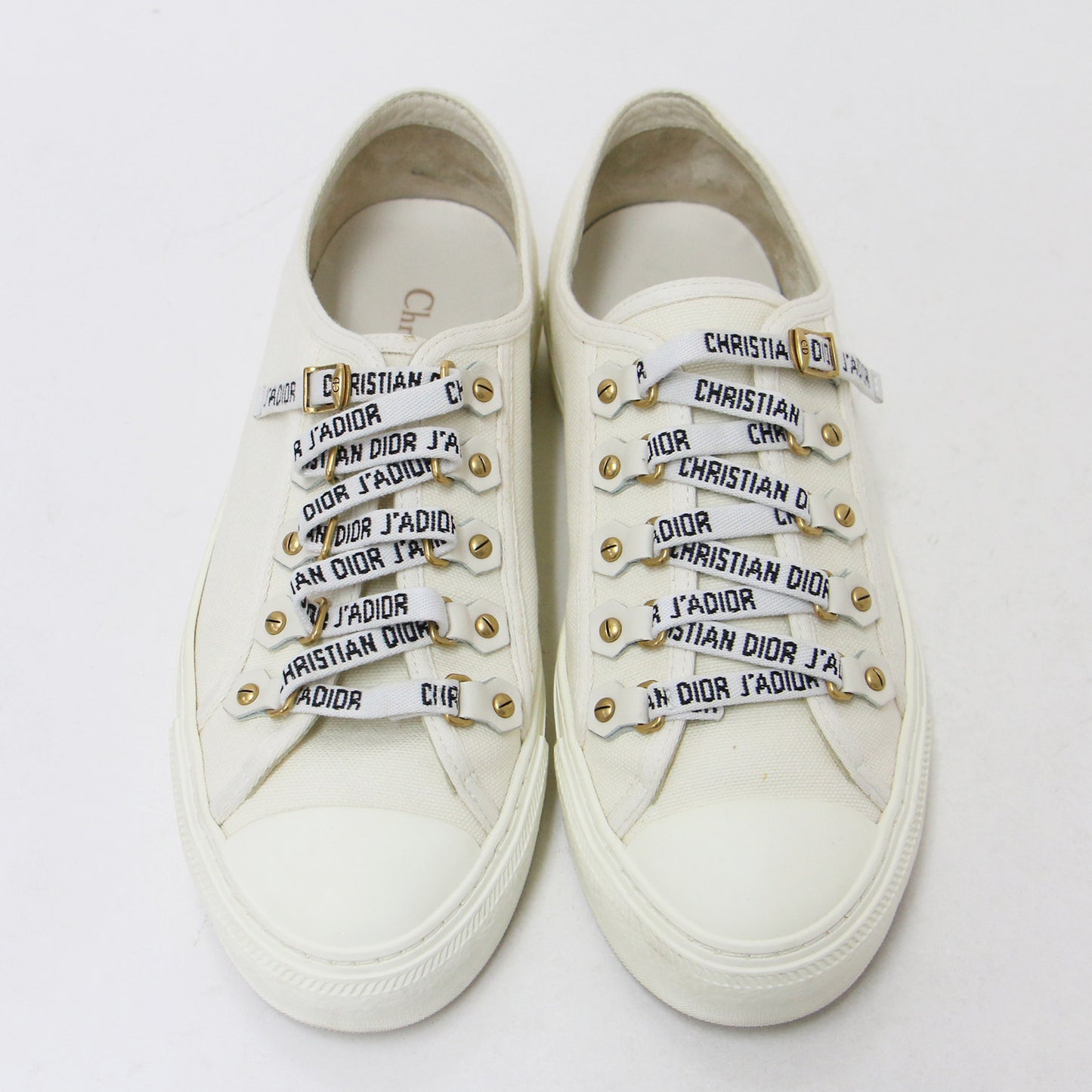 スニーカー レースアップ ローカット キャンバス ロゴ Walk'n Dior 24春夏 240625