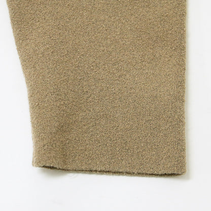 ニット プルオーバー タートルネック フロントデザイン コットン ナイロン 240626