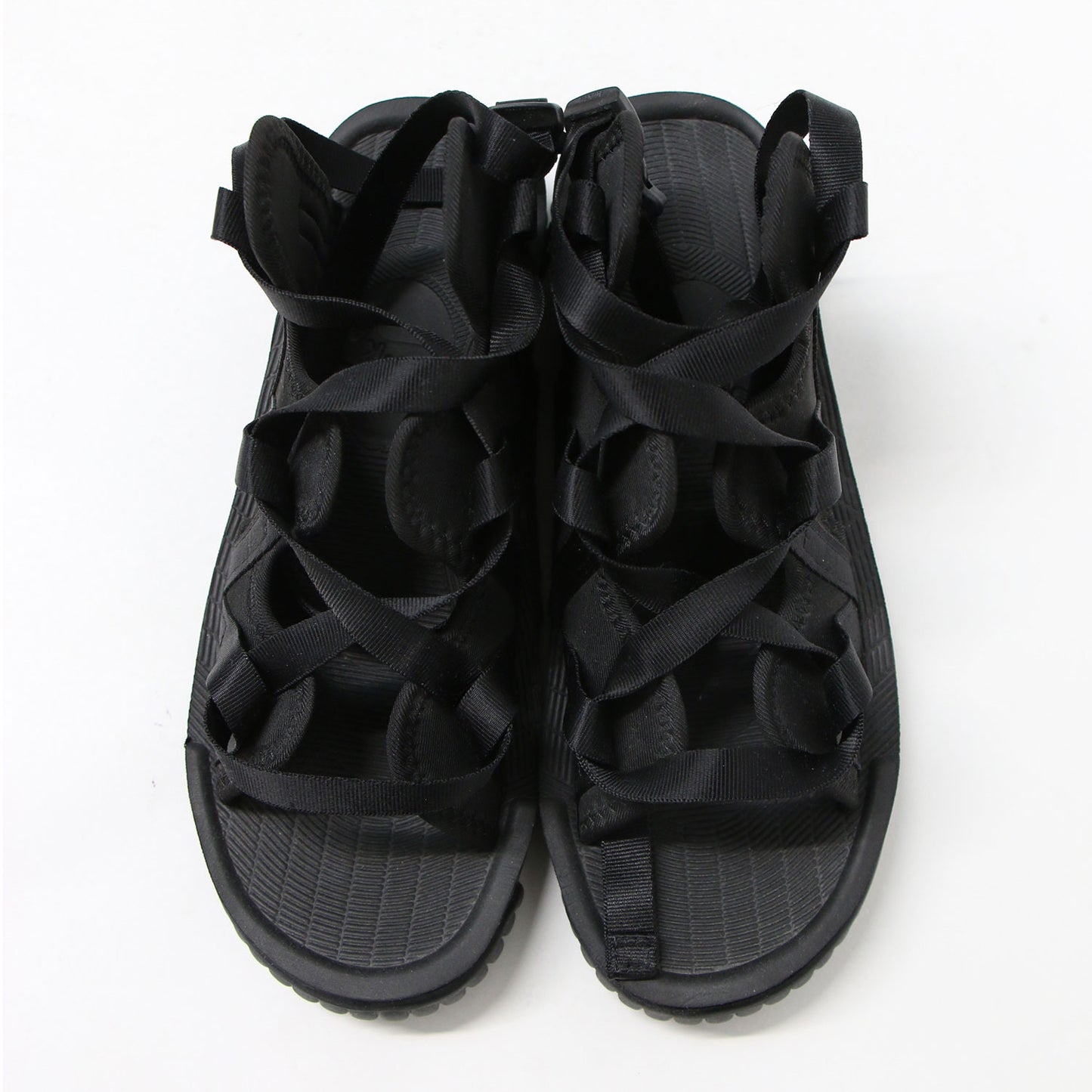 サンダル スポーツサンダル フラット レースアップ 編み上げ ストラップ NADEL ナデル 240426