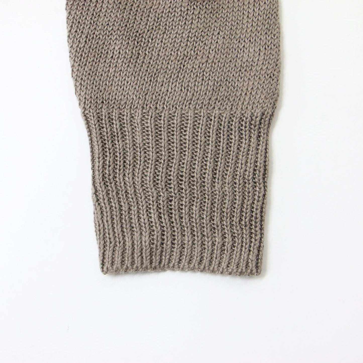 カーディガン ニット ミドル丈 Vネック オーバーサイズ ベーシック リネン 麻 23春夏 240618