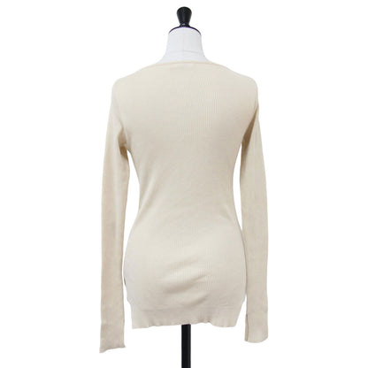 × Ron Herman ギザ ボートネック プルオーバー / Giza Boat Neck Pullover ニット カットソー 長袖 リブ コットン 定番
