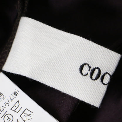 イージー フレア パンツ / サテン センタープレスステッチ サイドスリット ウエストゴム 241121