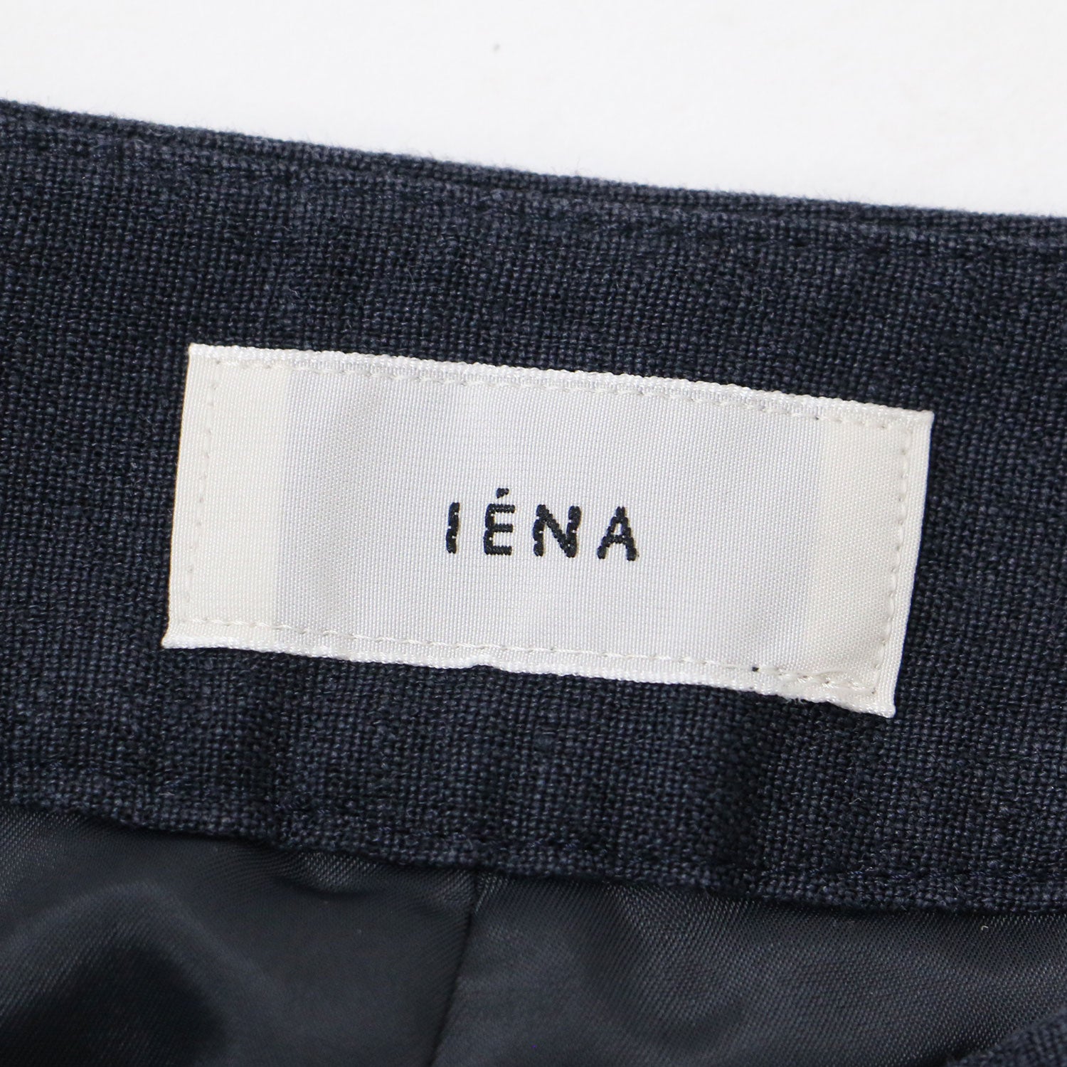 IENA (イエナ) パンツ ロング バギーパンツ セミフレア ハイウエスト  
