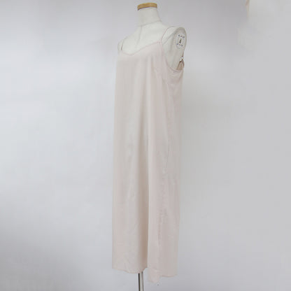 ワンピース ドレス ロング マキシ フレア Vネック 長袖 シャーリング ウエストゴム ギャザー ボタニカル フラワープリント 花柄 ポリエステル 23秋冬 240513