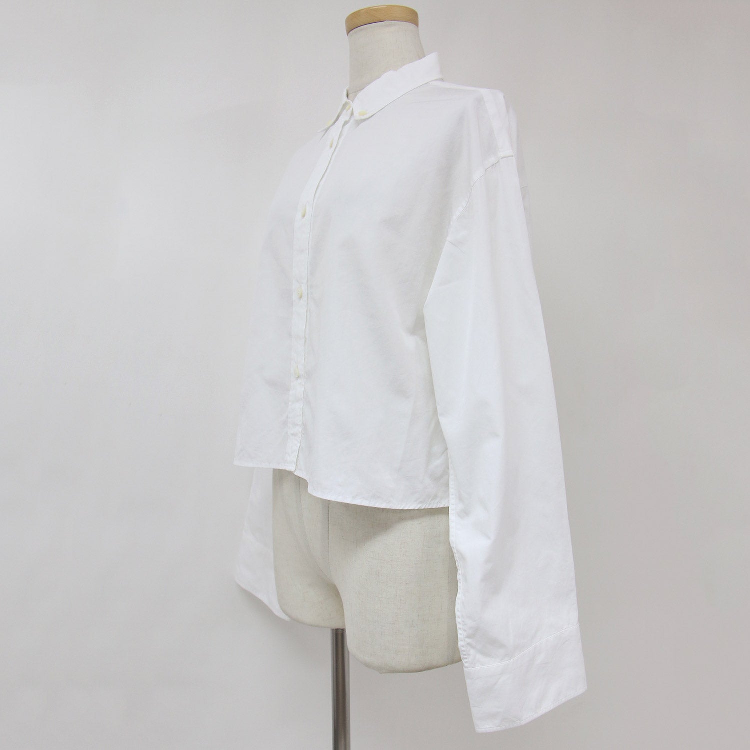 ap studio New ミリタリークロップドシャツ　ドゥーズィエムクラス AP STUDIO（エーピーストゥディオ）の「ミリタリークロップドシャツ