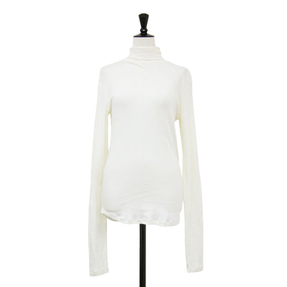 23秋冬 ハイネック プルオーバー / カットソー 長袖 タートルネック コットン