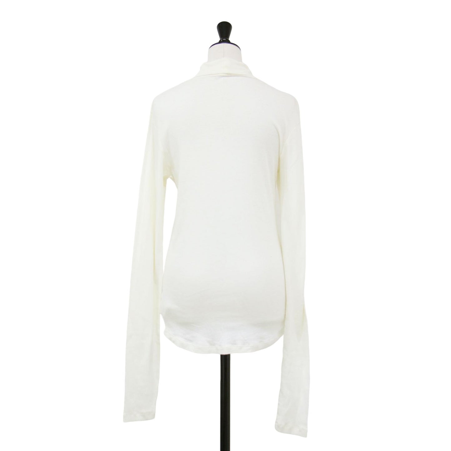 23秋冬 ハイネック プルオーバー / カットソー 長袖 タートルネック コットン