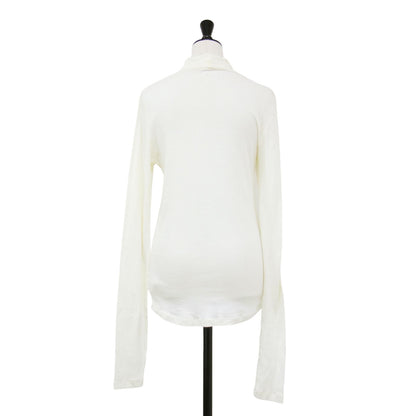 23秋冬 ハイネック プルオーバー / カットソー 長袖 タートルネック コットン