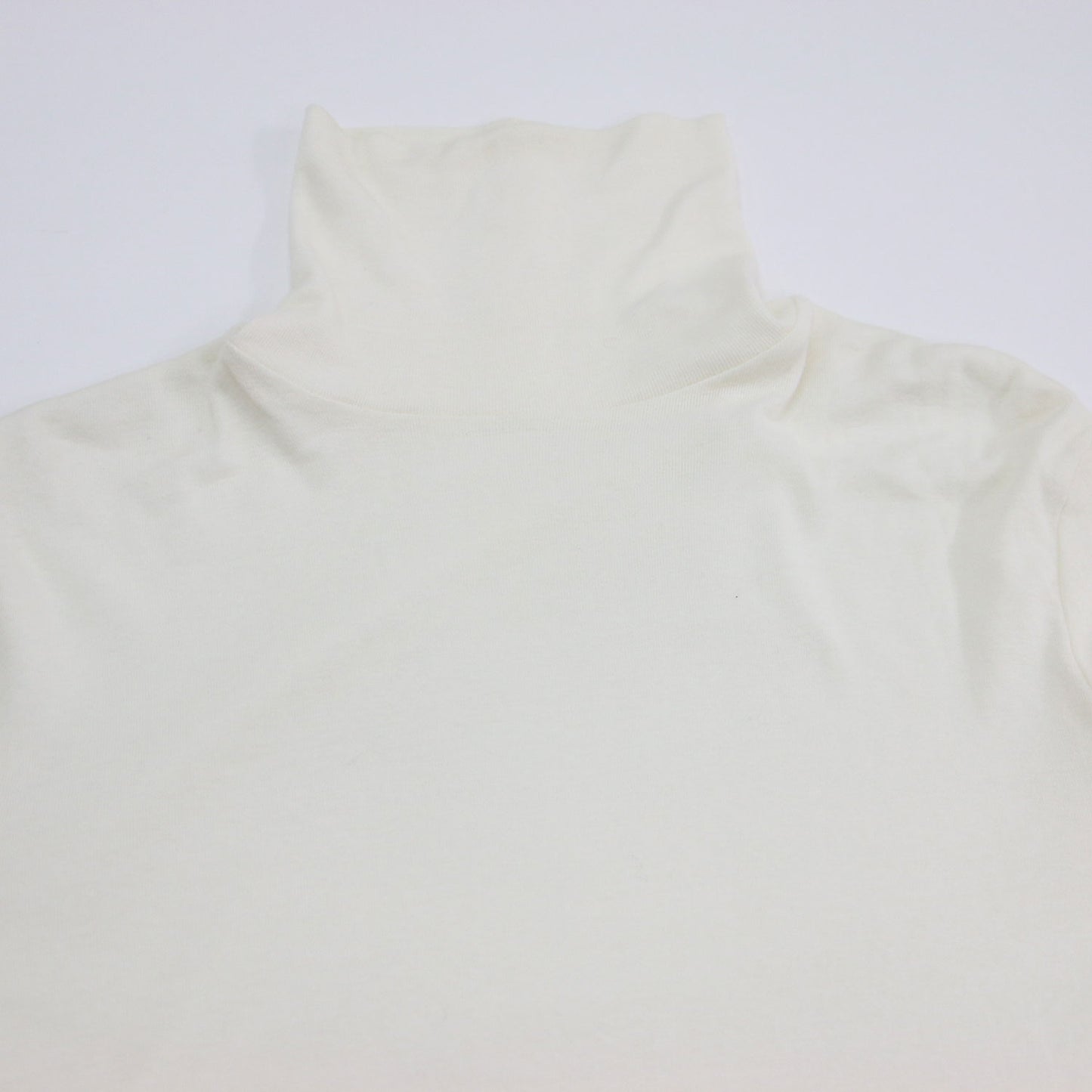 23秋冬 ハイネック プルオーバー / カットソー 長袖 タートルネック コットン