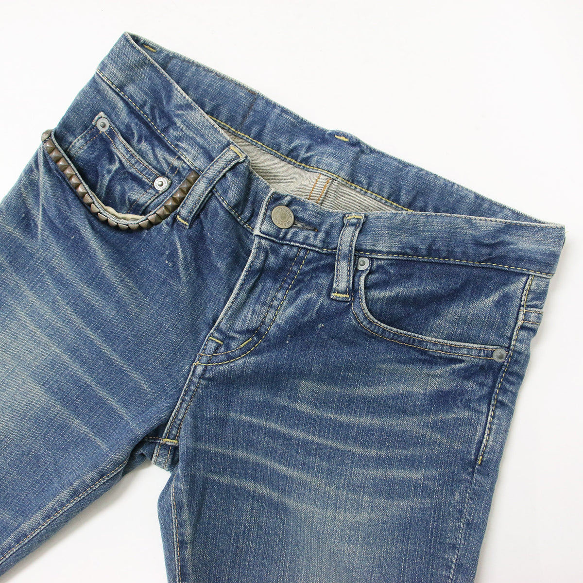 HYSTERIC GLAMOUR (ヒステリックグラマー) スタッズ クロップド 