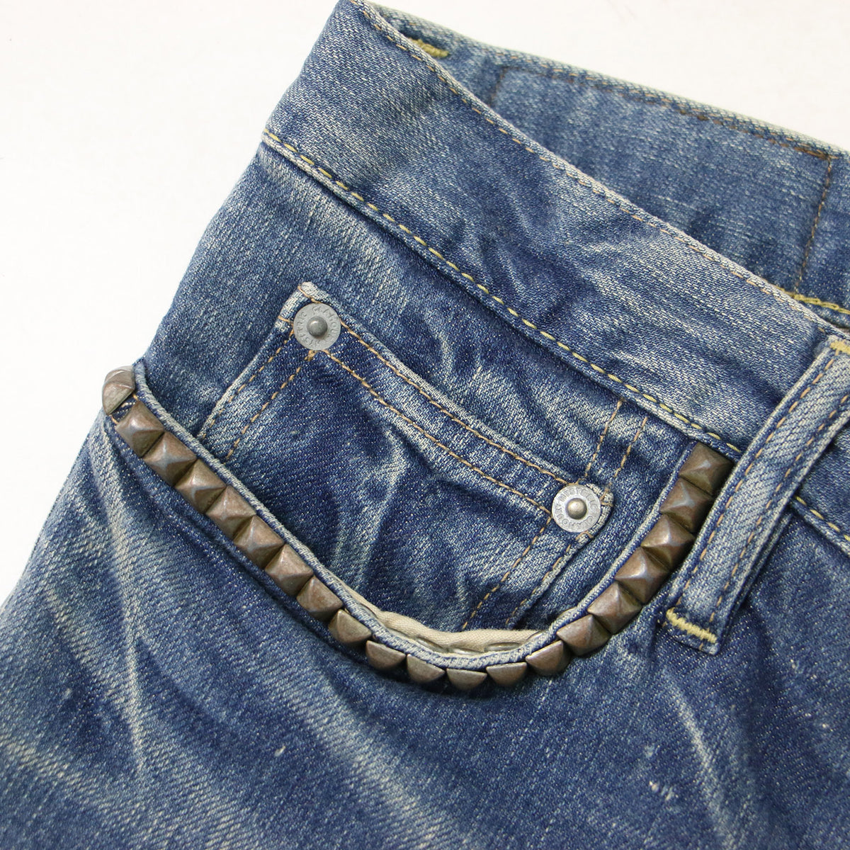 HYSTERIC GLAMOUR (ヒステリックグラマー) スタッズ クロップド 