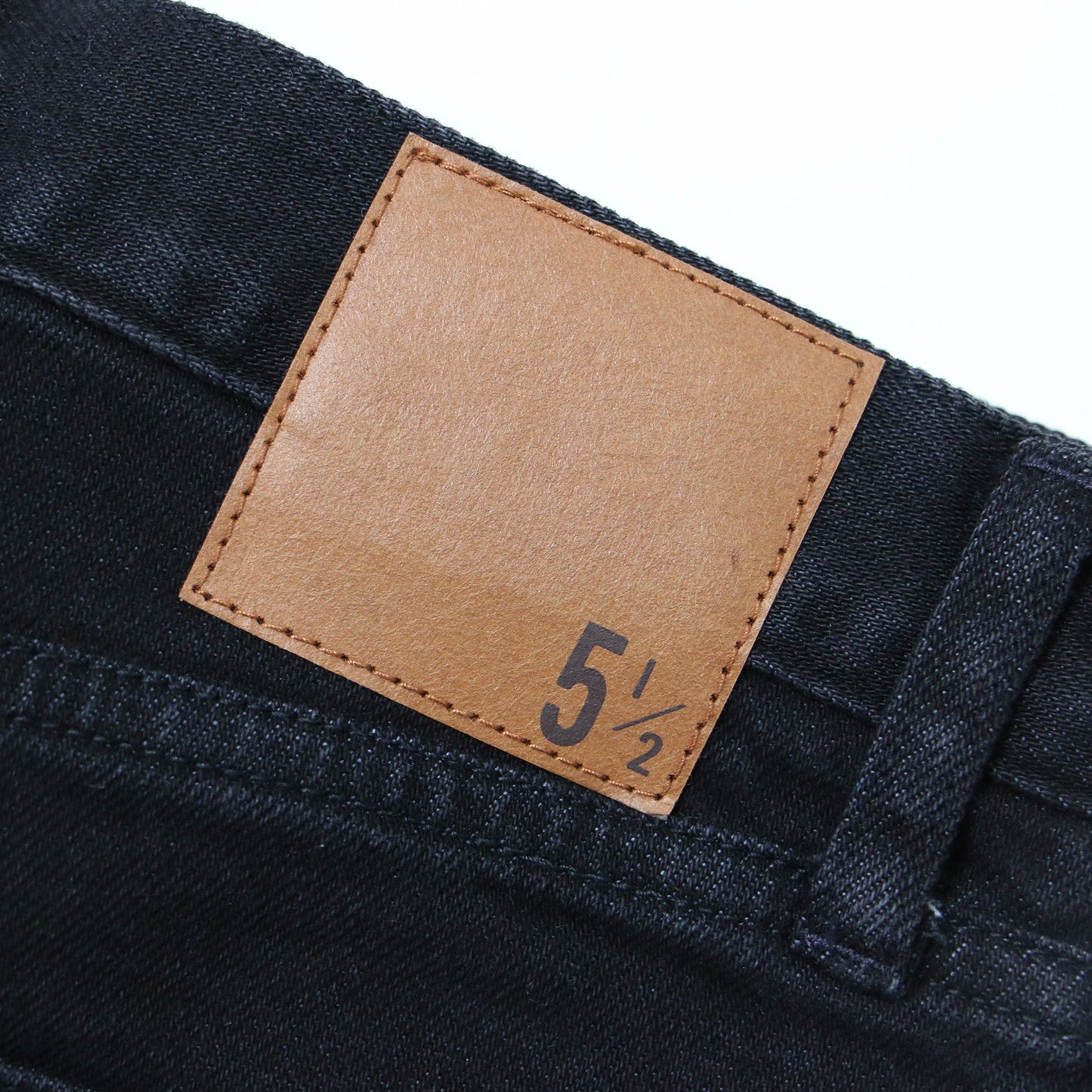 カットオフ デニムパンツ / 5 1/2 ハーフ丈 コットン ショートパンツ 240724