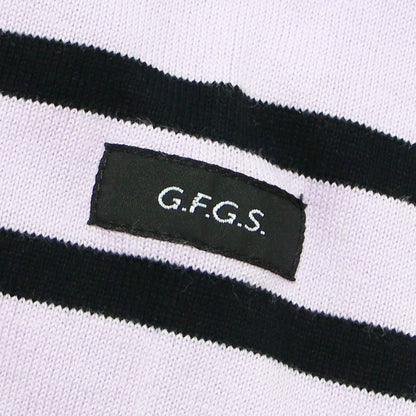 ADAM ET ROPE 別注 ボートネック ボーダー Tシャツ / カットソー オーバーサイズ コットン 長袖 240813