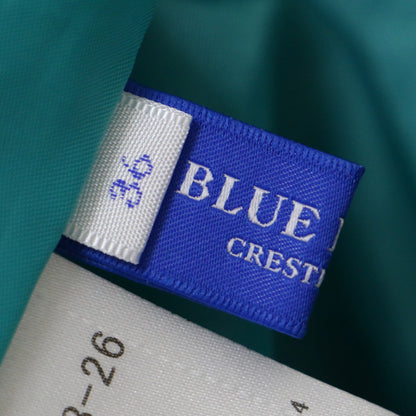 リボン フレア ミディ スカート / Aライン タック チェック柄 ウエストゴム 241121