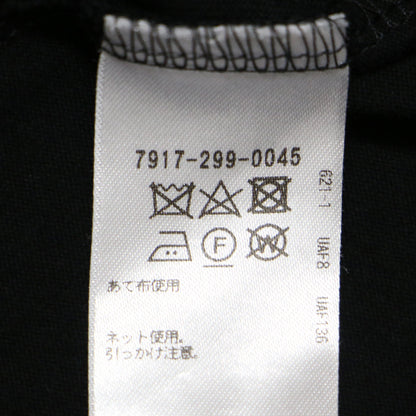 23春夏 クルーネック ギャザー ショートスリーブ プルオーバー カットソー / Tシャツ 半袖 コットン 240624