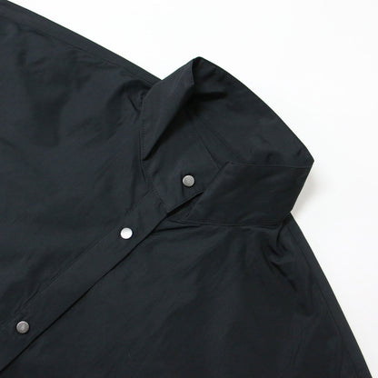 24春夏 シルク タフタ ハイネック ブルゾン / ジップアップ 裾ドローストリング 長袖 240828