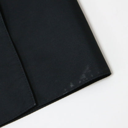 24春夏 シルク タフタ ハイネック ブルゾン / ジップアップ 裾ドローストリング 長袖 240828