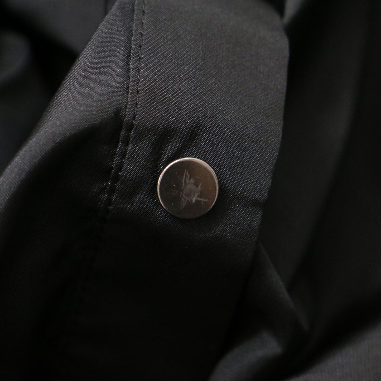 24春夏 シルク タフタ ハイネック ブルゾン / ジップアップ 裾ドローストリング 長袖 240828