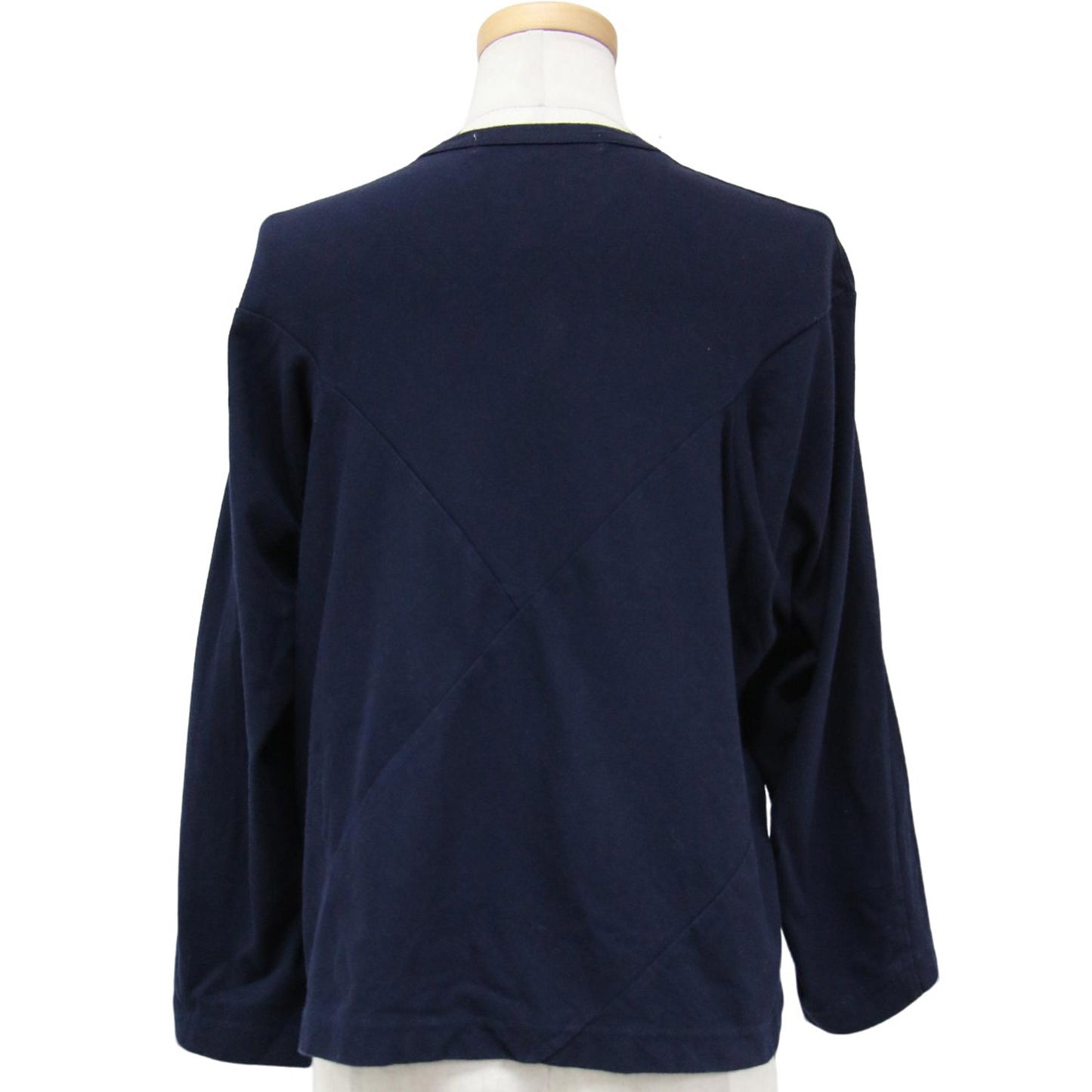7分袖 コットン Tシャツ / クルーネック カットソー コムコム 240926