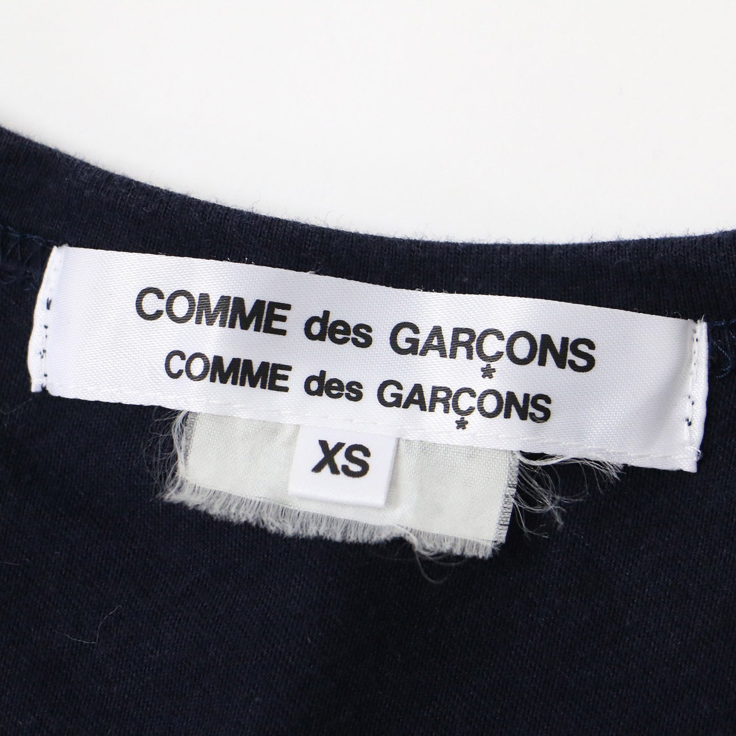 7分袖 コットン Tシャツ / クルーネック カットソー コムコム 240926