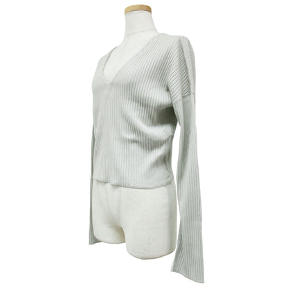 24春夏 Plage 別注 Vネック リブ カットソー / ショート丈 長袖