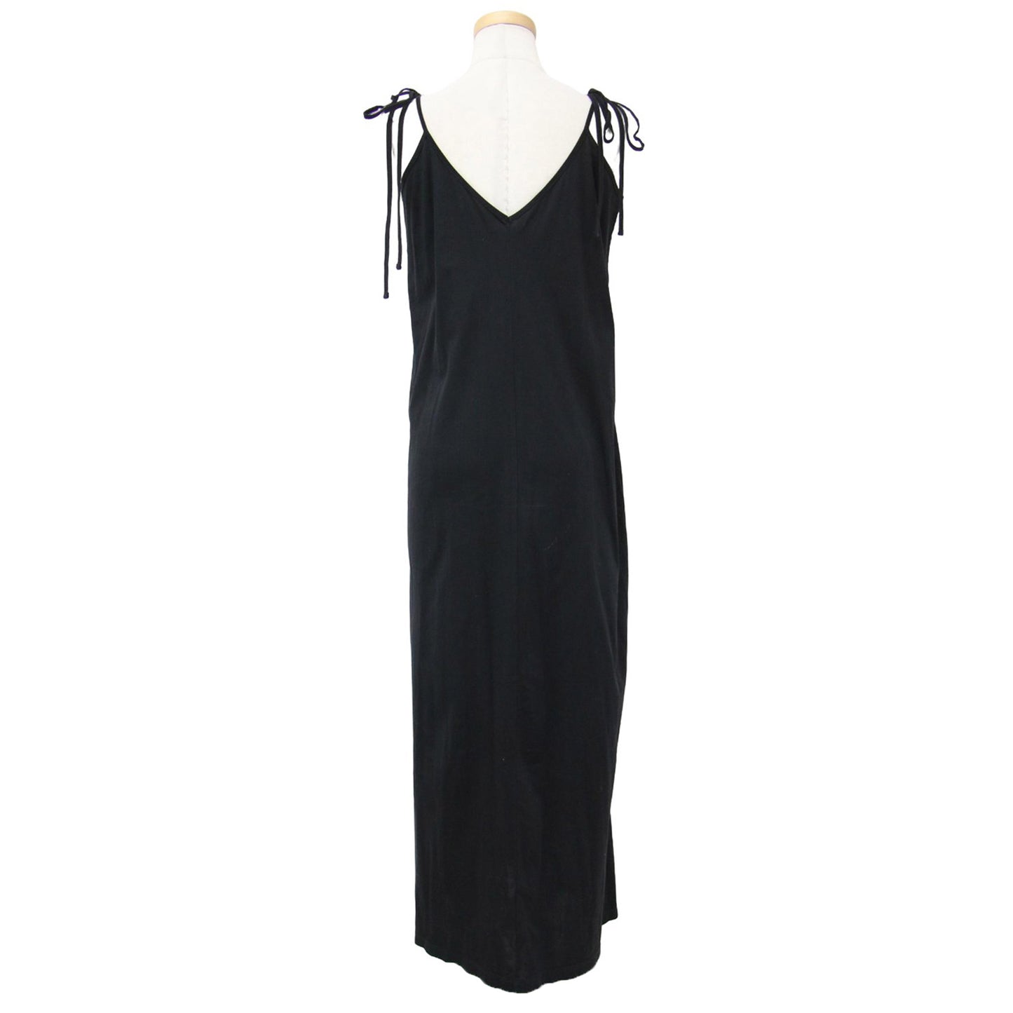 23春夏 2WAY カットソー キャミソール ロング ワンピース / Iライン Vネック マキシ