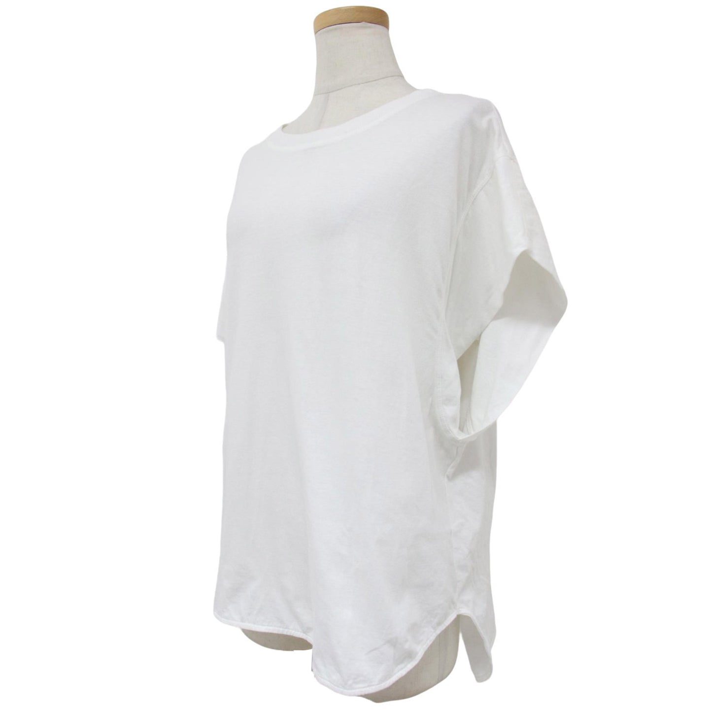 23春夏 ワイドシルエット コットン Tシャツ / カットソー クルーネック