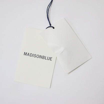 バイカラー パールボタン ニット カーディガン / 長袖 コットン