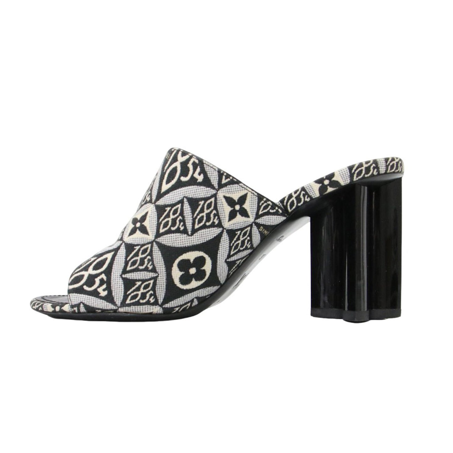 SINCE1854 コレクション モノグラム シルエット ライン ミュール / サンダル イタリア製