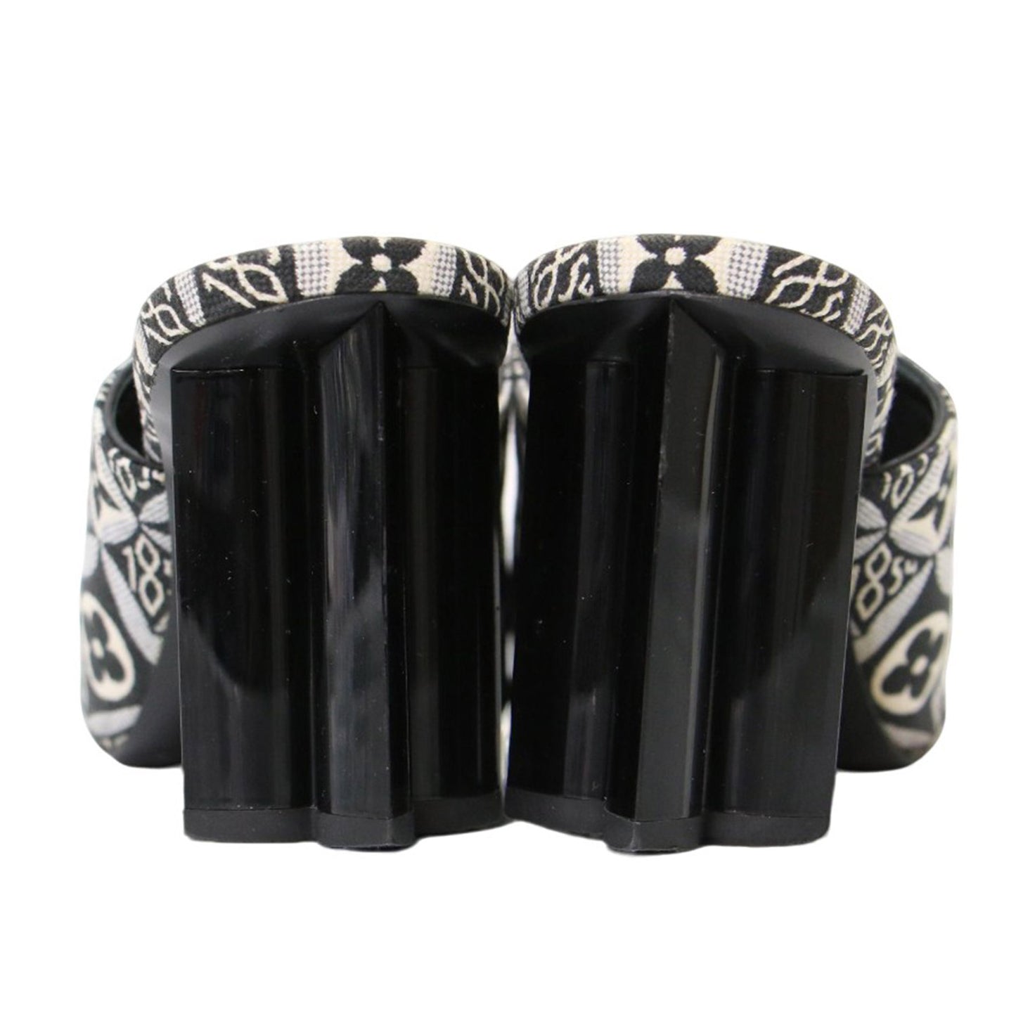 SINCE1854 コレクション モノグラム シルエット ライン ミュール / サンダル イタリア製