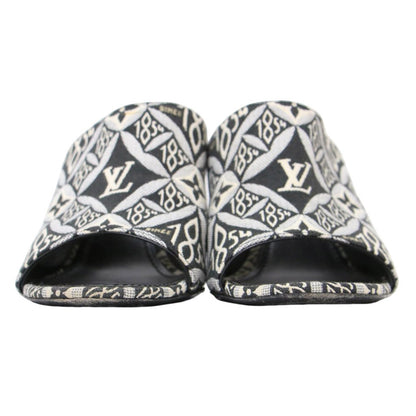 SINCE1854 コレクション モノグラム シルエット ライン ミュール / サンダル イタリア製