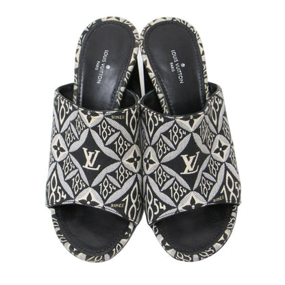 SINCE1854 コレクション モノグラム シルエット ライン ミュール / サンダル イタリア製