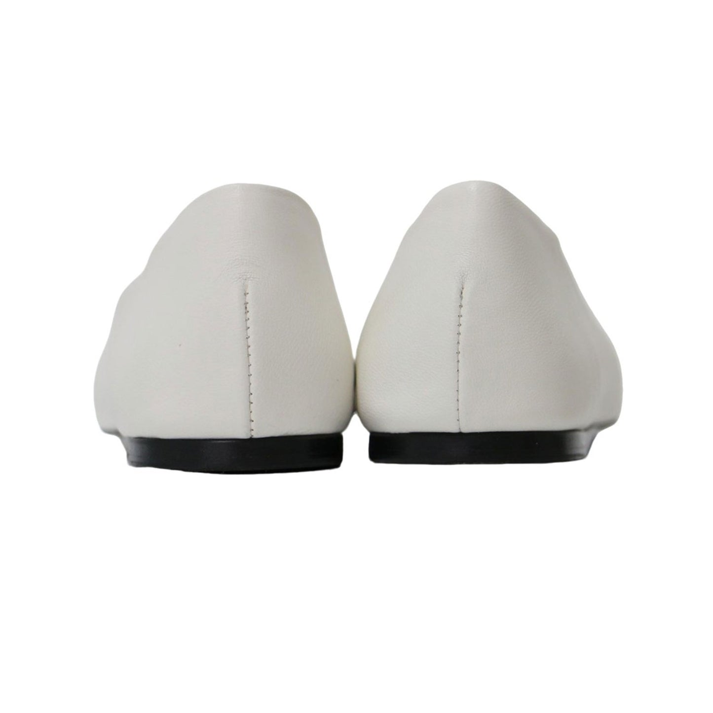 バイカラー フラット パンプス WATSON FLAT / レザー ロゴ